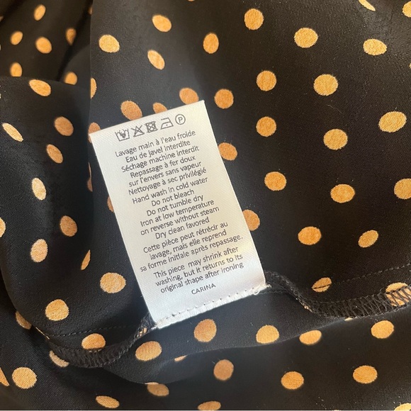 Rouje Paris Carina Skirt Polka Dot Spring 2022 Size EU 34 - Picture 10 of 10